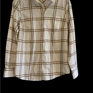 MWT Plaid Flannel Shirt Sz XS